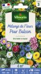 Mélanges de fleurs - Fleurs Annuelles pour Balcons - 4 m² - Mélange de fleurs - face recto